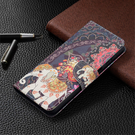 Housse Samsung Galaxy A32 5G Éléphant Indien Housse Samsung Galaxy A32 5G Éléphant Indien