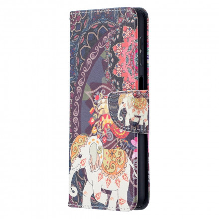 Housse Samsung Galaxy A32 5G Éléphant Indien Housse Samsung Galaxy A32 5G Éléphant Indien