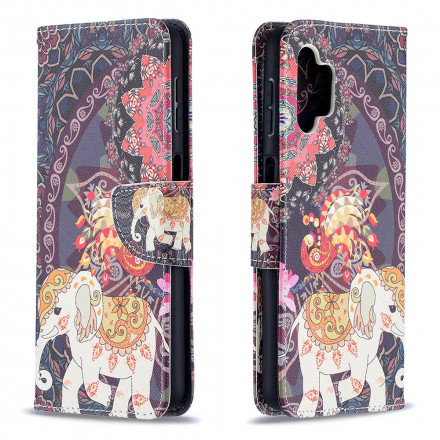 Housse Samsung Galaxy A32 5G Éléphant Indien Housse Samsung Galaxy A32 5G Éléphant Indien