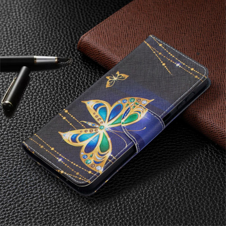 Housse Samsung Galaxy A32 5G Papillons Rois Housse Samsung Galaxy A32 5G Papillons Rois