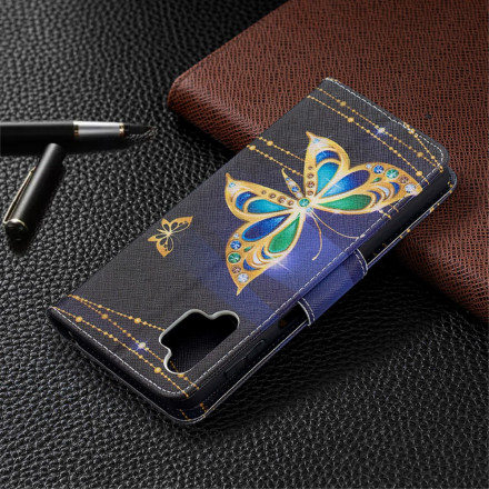 Housse Samsung Galaxy A32 5G Papillons Rois Housse Samsung Galaxy A32 5G Papillons Rois