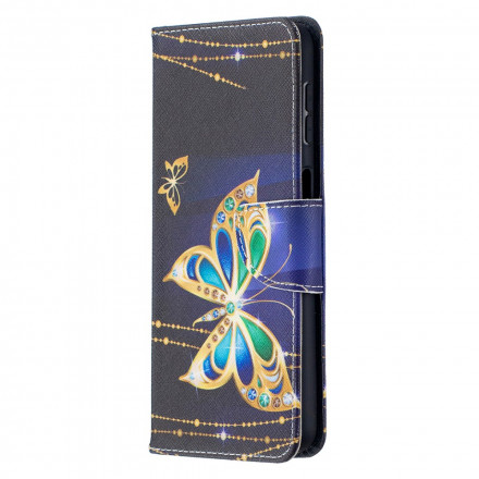 Housse Samsung Galaxy A32 5G Papillons Rois Housse Samsung Galaxy A32 5G Papillons Rois
