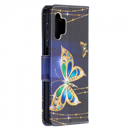 Housse Samsung Galaxy A32 5G Papillons Rois Housse Samsung Galaxy A32 5G Papillons Rois