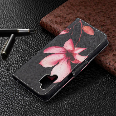 Housse Samsung Galaxy A32 5G Fleur Rose Housse Samsung Galaxy A32 5G Fleur Rose