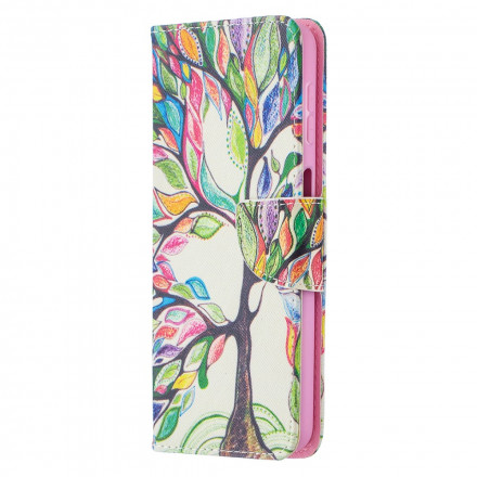 Housse Samsung Galaxy A32 5G Arbre Coloré Housse Samsung Galaxy A32 5G Arbre Coloré