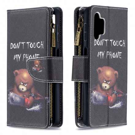 Housse Samsung Galaxy A32 5G Poche Zippée Ours Housse Samsung Galaxy A32 5G Poche Zippée Ours
