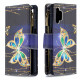 Housse Samsung Galaxy A32 5G Poche Zippée Papillons Art Housse Samsung Galaxy A32 5G Poche Zippée Papillons Art