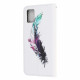 Housse Samsung Galaxy A32 5G Plume à Lanière Housse Samsung Galaxy A32 5G Plume à Lanière