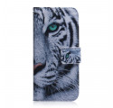 Housse Samsung Galaxy A32 5G Face de Tigre