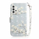 Housse Samsung Galaxy A32 5G Branche en Fleurs à Lanière Housse Samsung Galaxy A32 5G Branche en Fleurs à Lanière