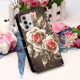 Housse Samsung Galaxy A32 5G Roses Dorées Housse Samsung Galaxy A32 5G Roses Dorées