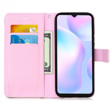 Housse Xiaomi Redmi 9A Rêveries Panda à Lanière Housse Xiaomi Redmi 9A Rêveries Panda à Lanière