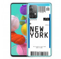 Coque Samsung Galaxy A32 5G Boarding Pass to New York