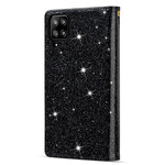 Housse Samsung Galaxy A42 5G Paillettes Portefeuille Zip Housse Samsung Galaxy A42 5G Paillettes Portefeuille Zip