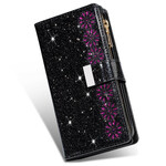Housse Samsung Galaxy A42 5G Paillettes Portefeuille Zip Housse Samsung Galaxy A42 5G Paillettes Portefeuille Zip