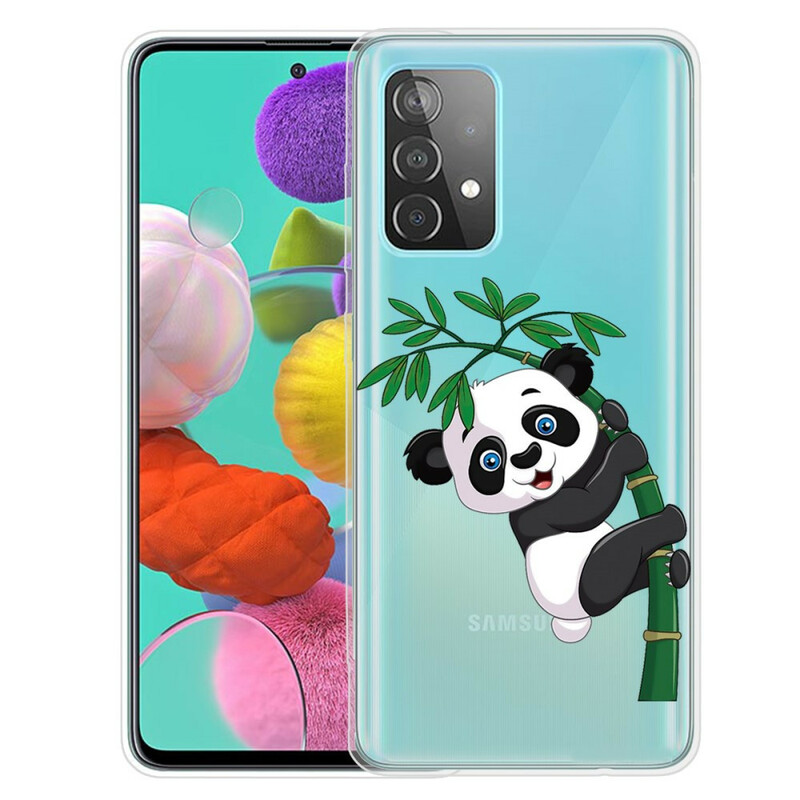 Coque Samsung Galaxy 32 5G Panda Sur Le Bambou