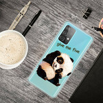 Coque Samsung Galaxy A32 5G Panda Give Me Five