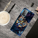 Coque Samsung Galaxy A32 5G Papillon Luxe