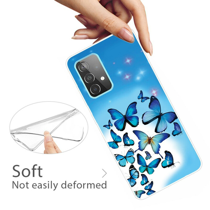 Coque Samsung Galaxy A32 5G Papillons Papillons
