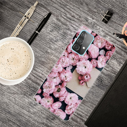 Coque Samsung Galaxy A32 5G Fleurs Intenses