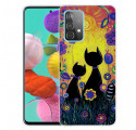 Coque Samsung Galaxy A32 5G Chat Cartoon