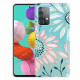 Coque Samsung Galaxy A52 5G Transparente Une Fleur