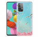 Coque Samsung Galaxy A52 5G Branches à Fleurs