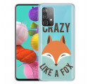 Coque Samsung Galaxy A52 5G Renard / Crazy Like a Fox