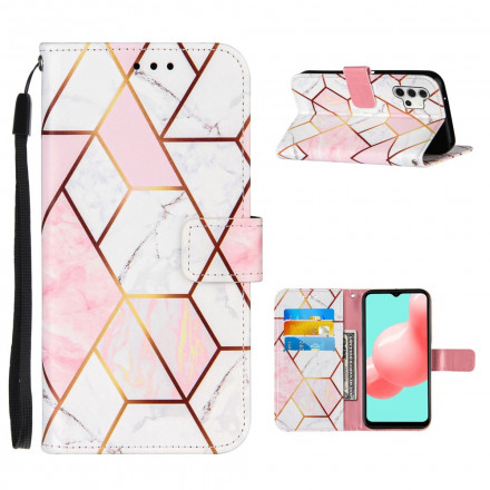 Housse Samsung Galaxy A32 5G Marbre Géométrique Housse Samsung Galaxy A32 5G Marbre Géométrique