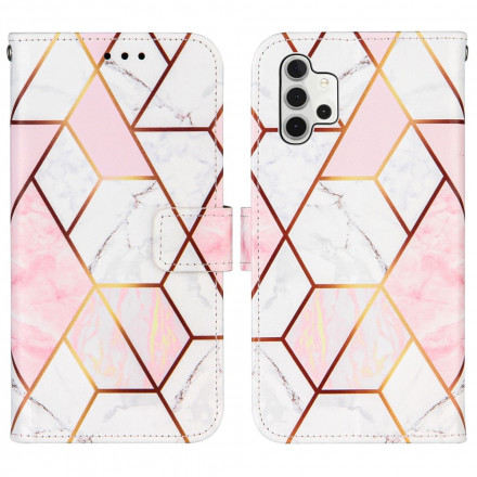 Housse Samsung Galaxy A32 5G Marbre Géométrique Housse Samsung Galaxy A32 5G Marbre Géométrique