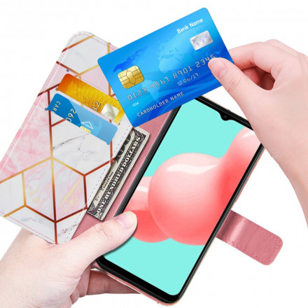 Housse Samsung Galaxy A32 5G Marbre Géométrique Housse Samsung Galaxy A32 5G Marbre Géométrique