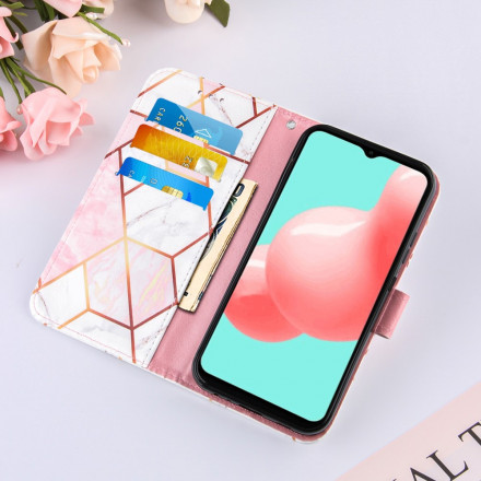 Housse Samsung Galaxy A32 5G Marbre Géométrique Housse Samsung Galaxy A32 5G Marbre Géométrique
