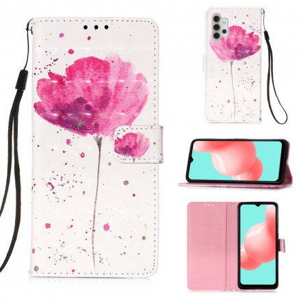 Housse Samsung Galaxy A32 5G Coquelicot Aquarelle Housse Samsung Galaxy A32 5G Coquelicot Aquarelle