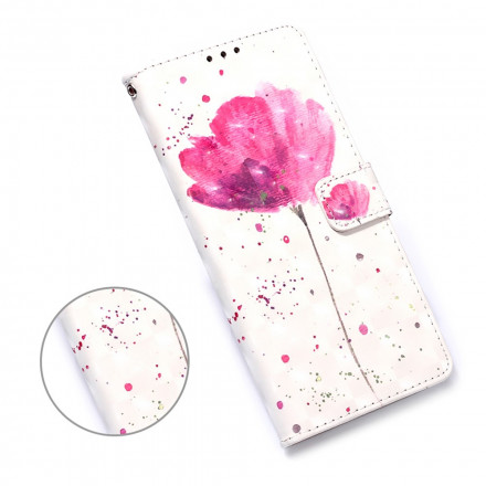 Housse Samsung Galaxy A32 5G Coquelicot Aquarelle