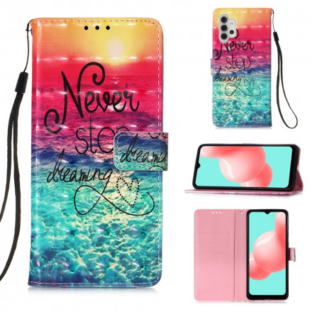 Housse Samsung Galaxy A32 5G Never Stop Dreaming Housse Samsung Galaxy A32 5G Never Stop Dreaming
