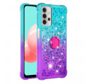 Coque Samsung Galaxy A32 5G Paillettes Anneau-Support