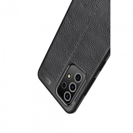 Coque Samsung Galaxy A52 5G Effet Cuir Litchi Double Line Coque Samsung Galaxy A52 5G Effet Cuir Litchi Double Line
