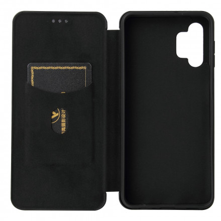 Flip Cover Samsung Galaxy A32 5G Fibre Carbone Flip Cover Samsung Galaxy A32 5G Fibre Carbone