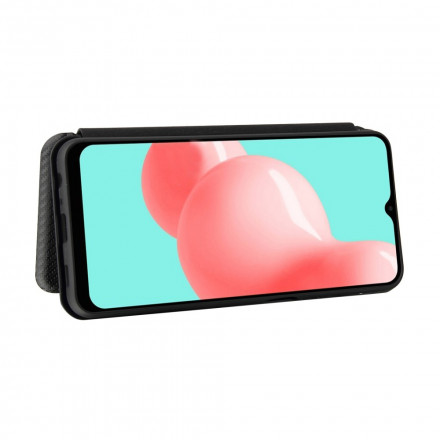 Flip Cover Samsung Galaxy A32 5G Fibre Carbone Flip Cover Samsung Galaxy A32 5G Fibre Carbone