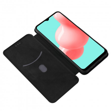 Flip Cover Samsung Galaxy A32 5G Fibre Carbone Flip Cover Samsung Galaxy A32 5G Fibre Carbone