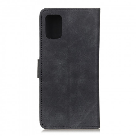 Housse Samsung Galaxy A52 5G Effet Cuir Vintage KHAZNEH Housse Samsung Galaxy A52 5G Effet Cuir Vintage KHAZNEH