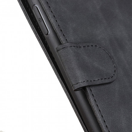 Housse Samsung Galaxy A52 5G Effet Cuir Vintage KHAZNEH Housse Samsung Galaxy A52 5G Effet Cuir Vintage KHAZNEH