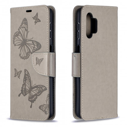 Housse Samsung Galaxy A32 5G Les Papillons en Vol avec Lanière Housse Samsung Galaxy A32 5G Les Papillons en Vol avec Lanière