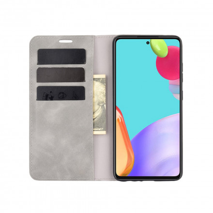 Flip Cover Samsung Galaxy A52 5G Effet Cuir Douceur Flip Cover Samsung Galaxy A52 5G Effet Cuir Douceur