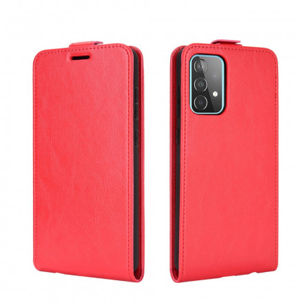 Housse Samsung Galaxy A52 5G Rabat Vertical Effet Cuir