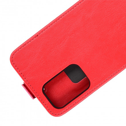 Housse Samsung Galaxy A52 5G Rabat Vertical Effet Cuir