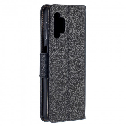 Housse Samsung Galaxy A32 5G Litchi Rabat Oblique Housse Samsung Galaxy A32 5G Litchi Rabat Oblique