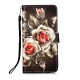 Housse Samsung Galaxy A52 5G Roses Dorées