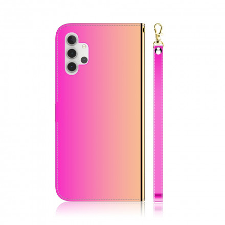 Housse Samsung Galaxy A32 5G Simili Cuir Couverture Miroir Housse Samsung Galaxy A32 5G Simili Cuir Couverture Miroir