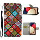 Housse Samsung Galaxy A52 5G Patchwork Mandalas avec Lanière Housse Samsung Galaxy A52 5G Patchwork Mandalas avec Lanière